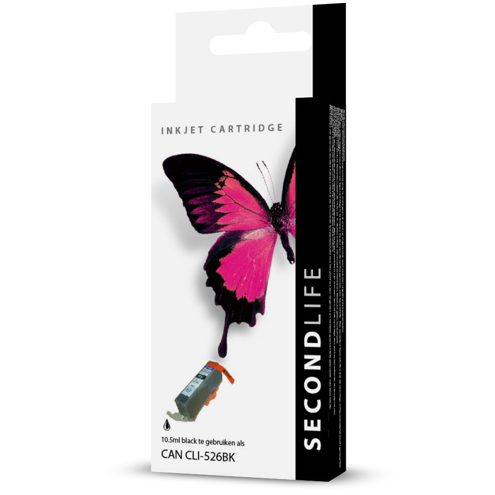 SecondLife - Canon CLI 526 Black
