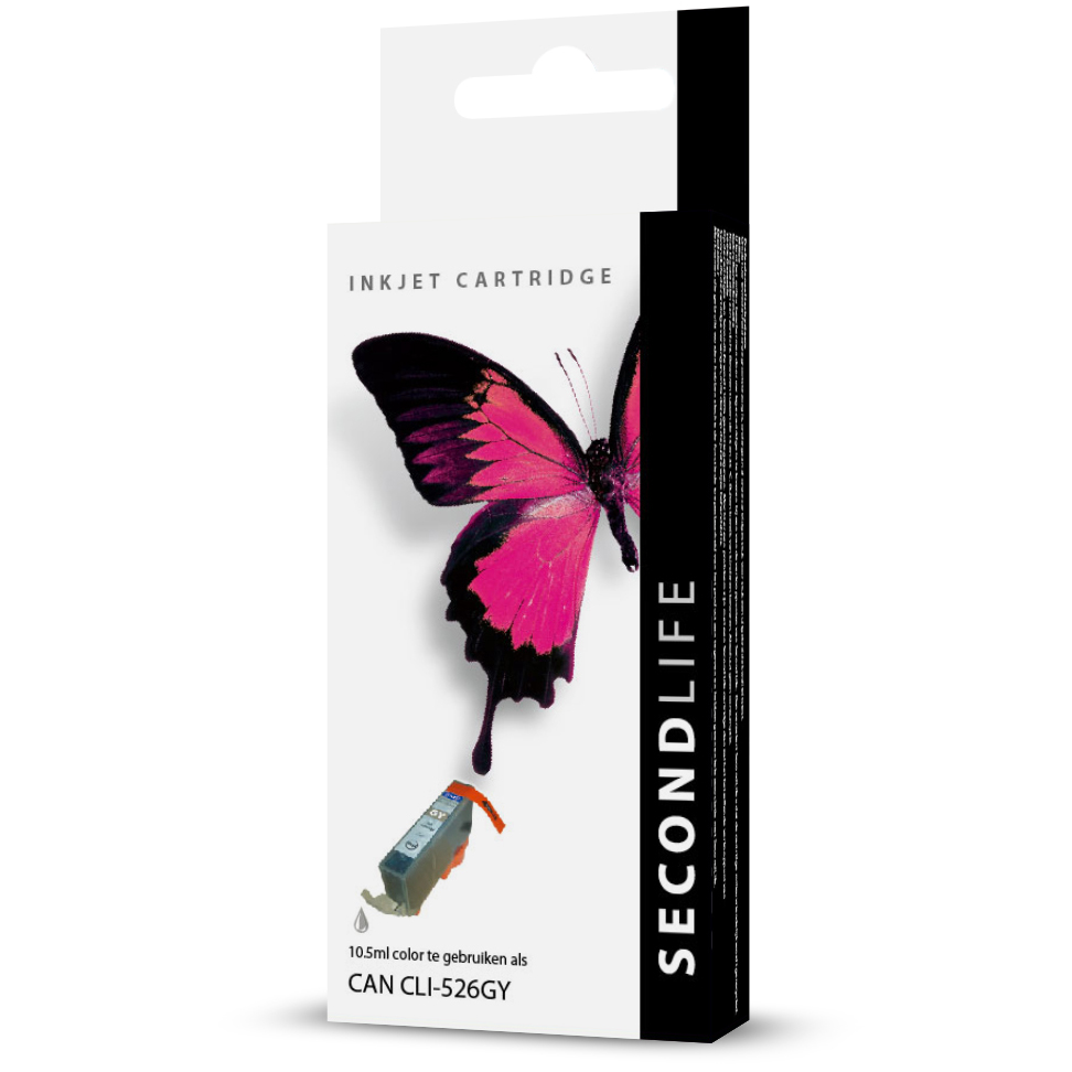 SecondLife - Canon CLI-526 Grey