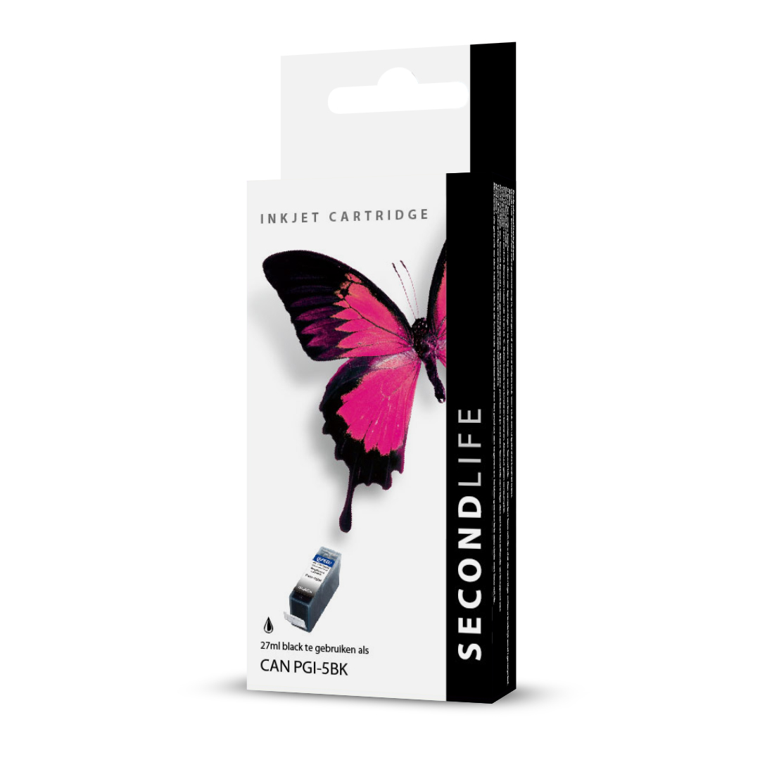 SecondLife - Canon PGI 5 Black