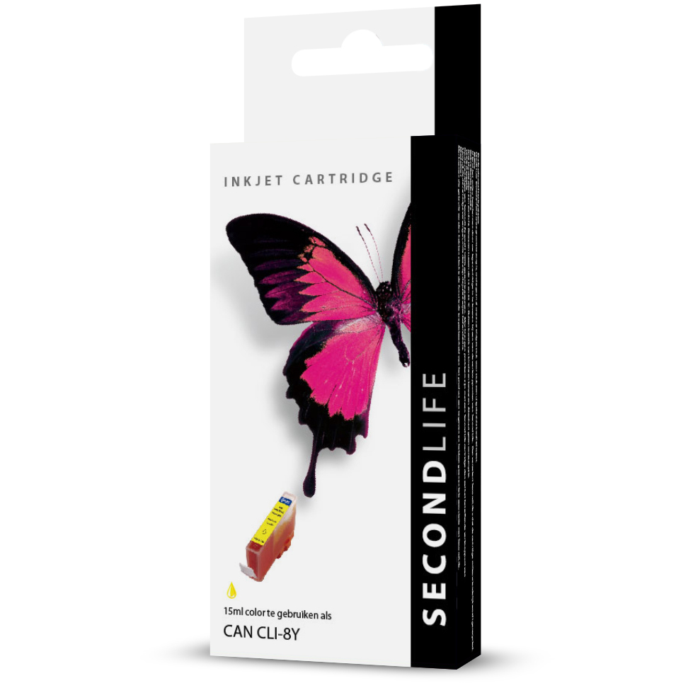 SecondLife - Canon CLI 8 Yellow