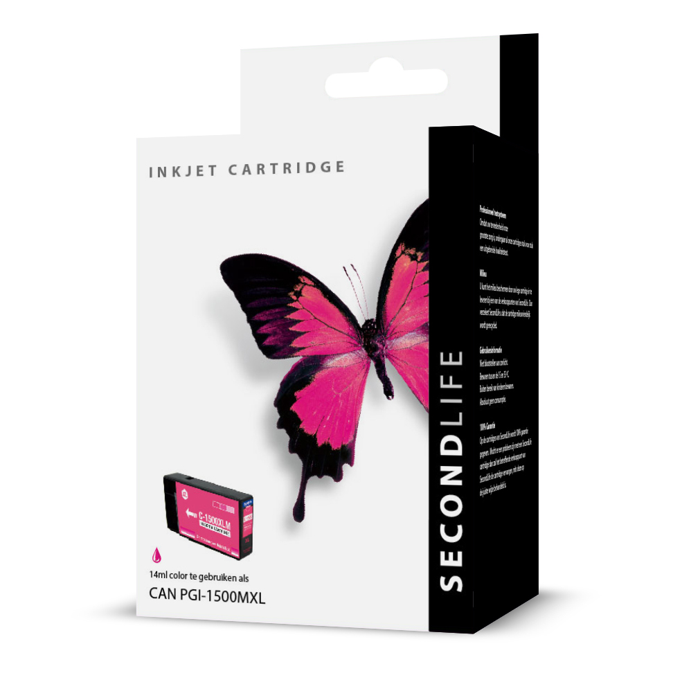 SecondLife - Canon PGI 1500 XL Magenta
