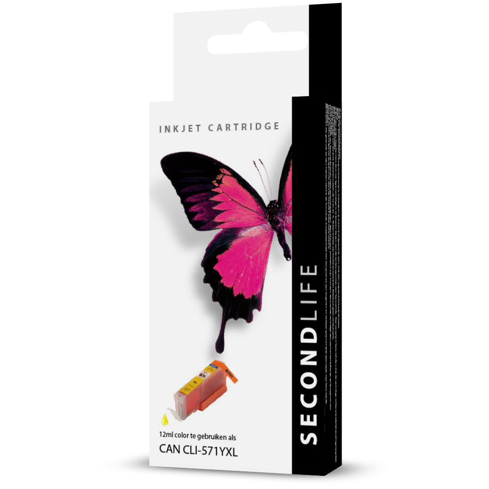 SecondLife - Canon CLI 571 XL Yellow