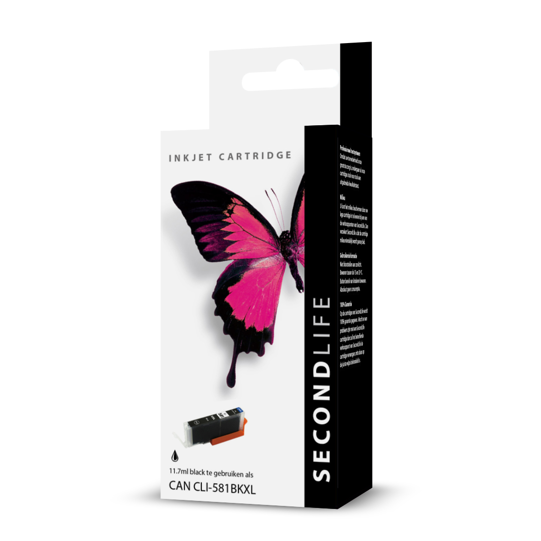 SecondLife - Canon CLI 581 XL Black