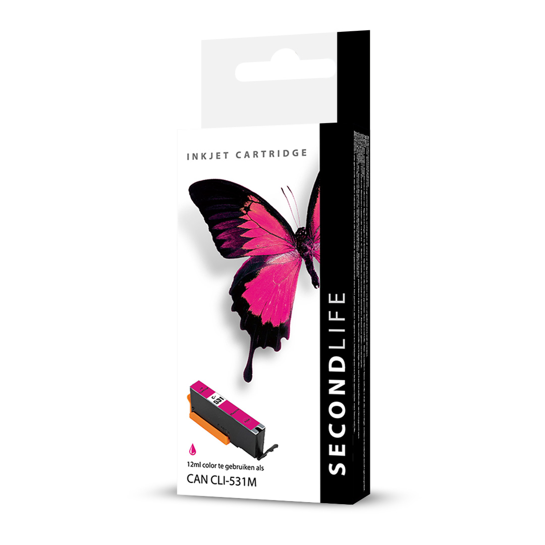 SecondLife - Canon CLI 531 XL Magenta