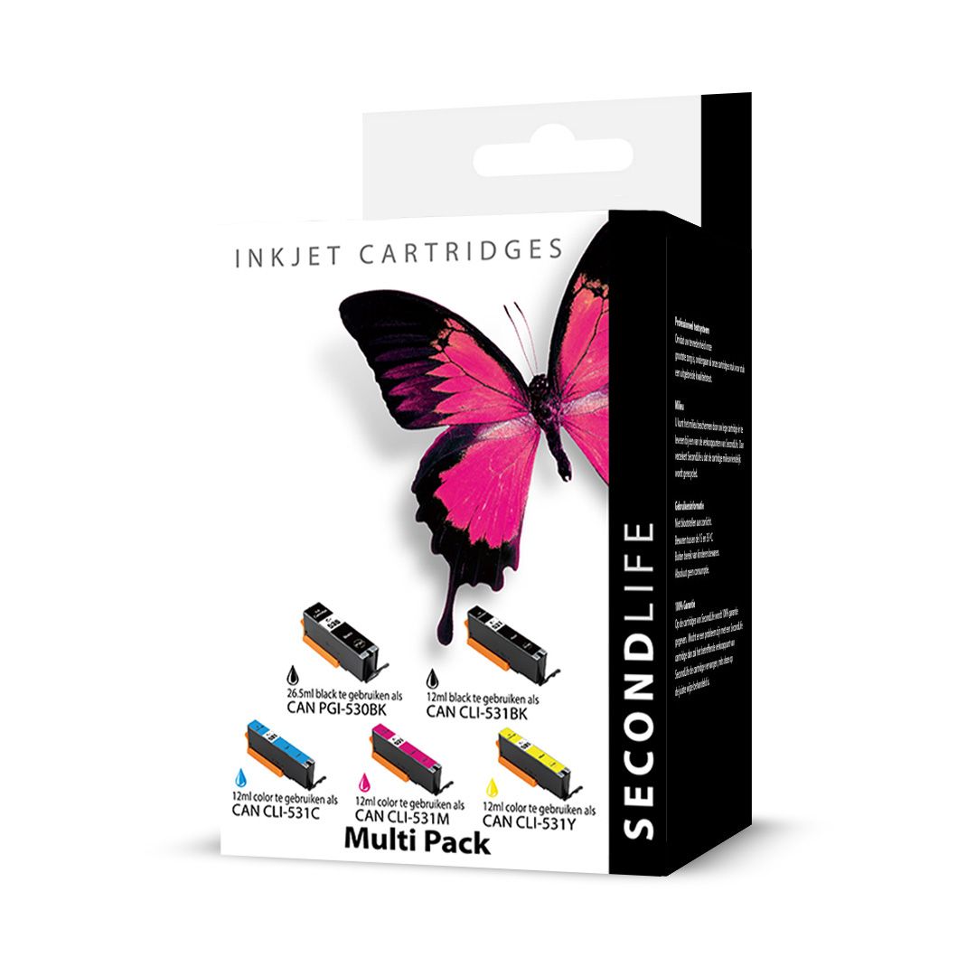 SecondLife - Multipack Canon 530/531 Serie