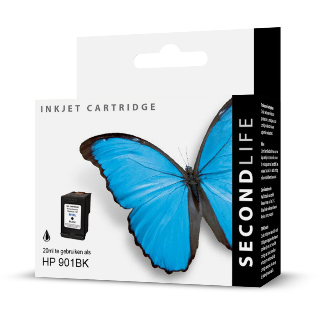 SecondLife - HP 901 XL Black