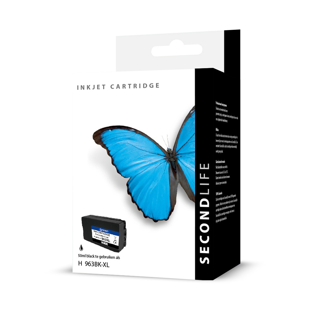 SecondLife - HP 963 XL Black