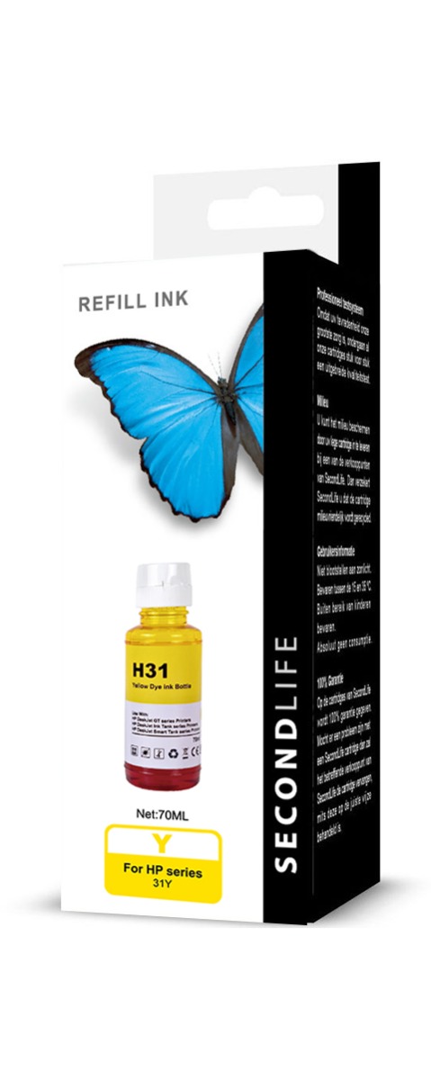 SecondLife - HP 31 Yellow