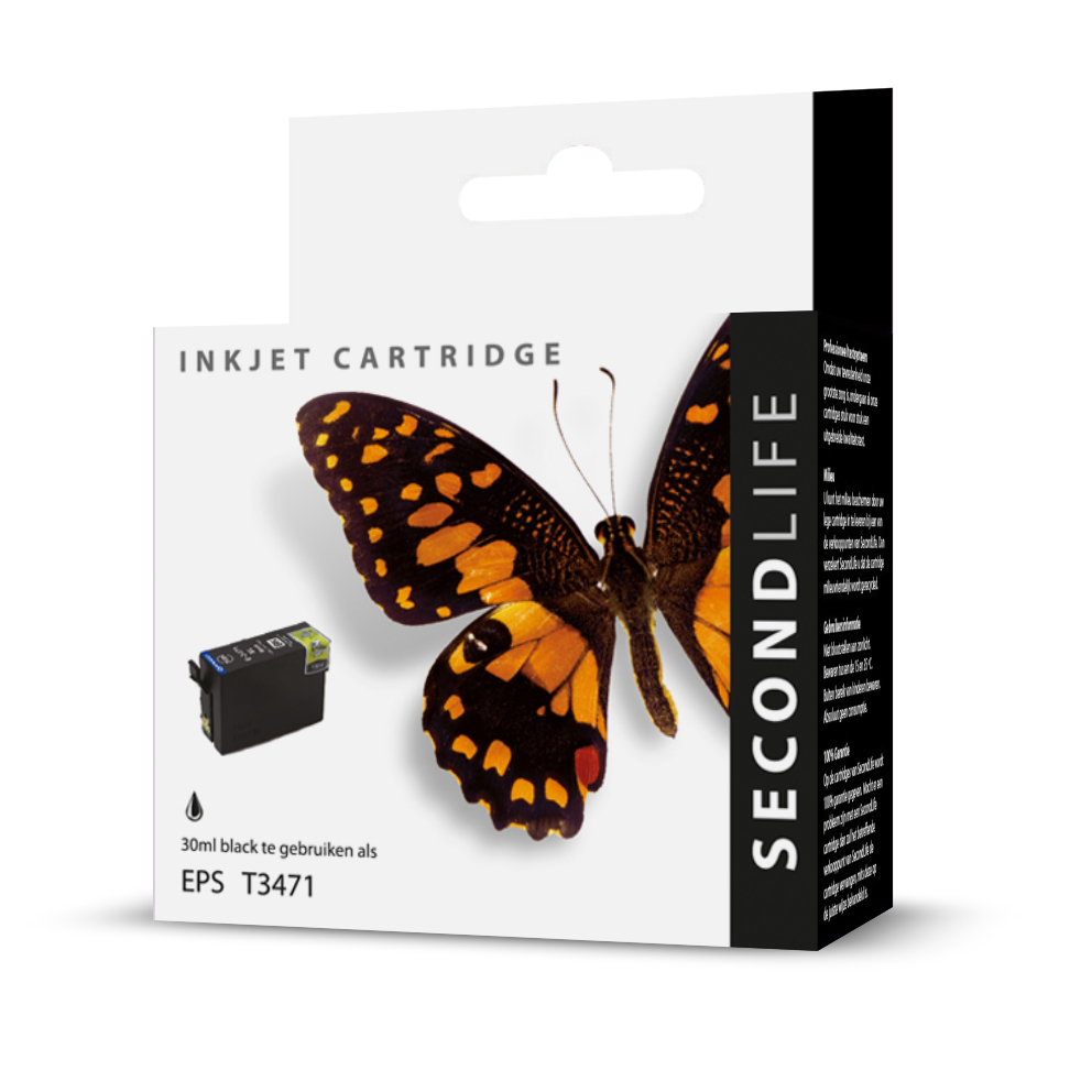 SecondLife - Epson 34 XL Black (T 3471)