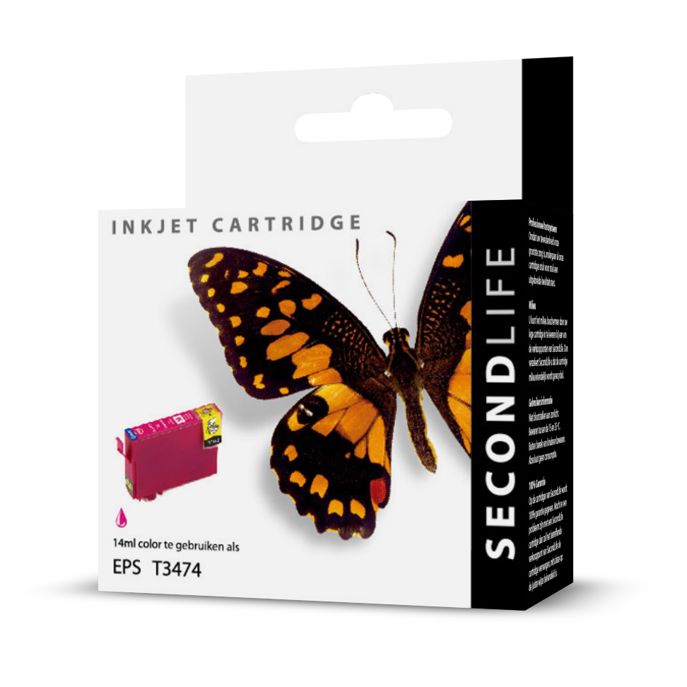 SecondLife - Epson 34 XL Magenta (T 3473)