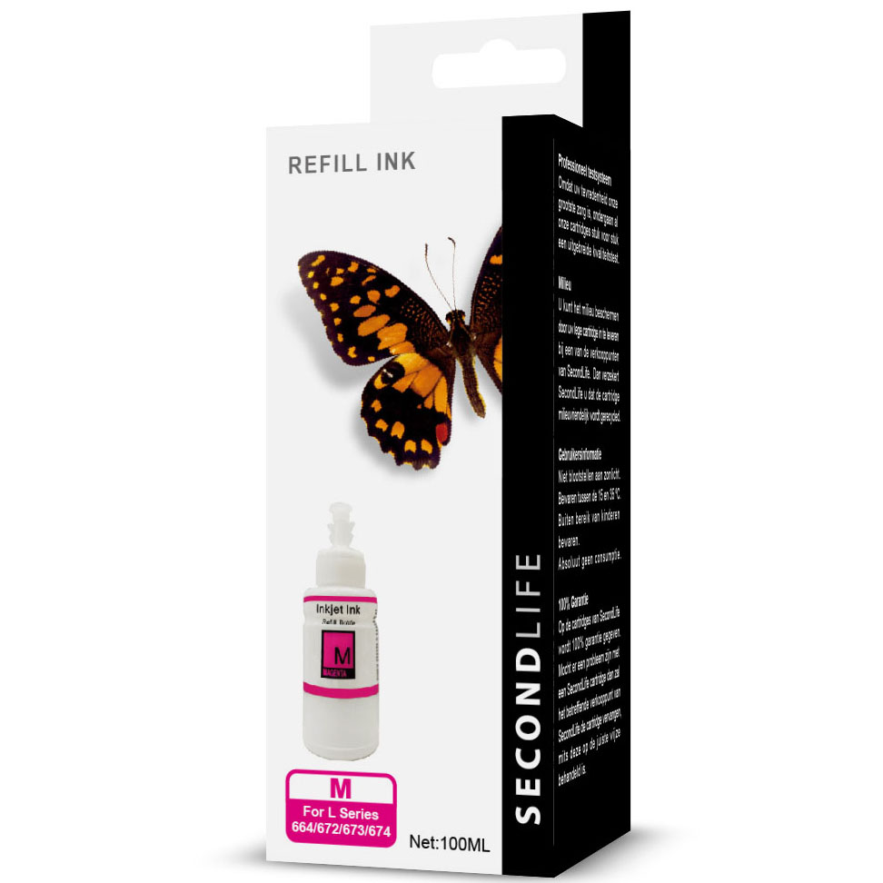 SecondLife - Epson T664340 (T664) Magenta