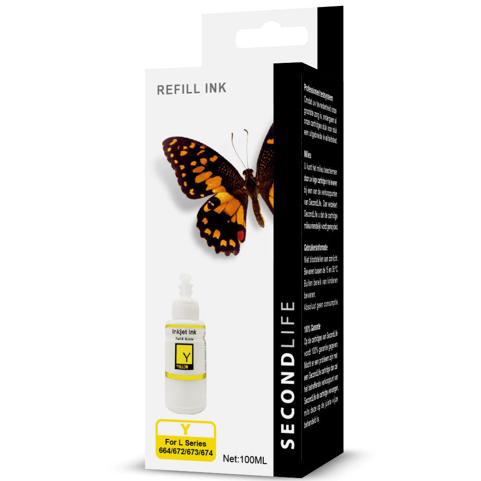 SecondLife - Epson T664440 (T664) Yellow