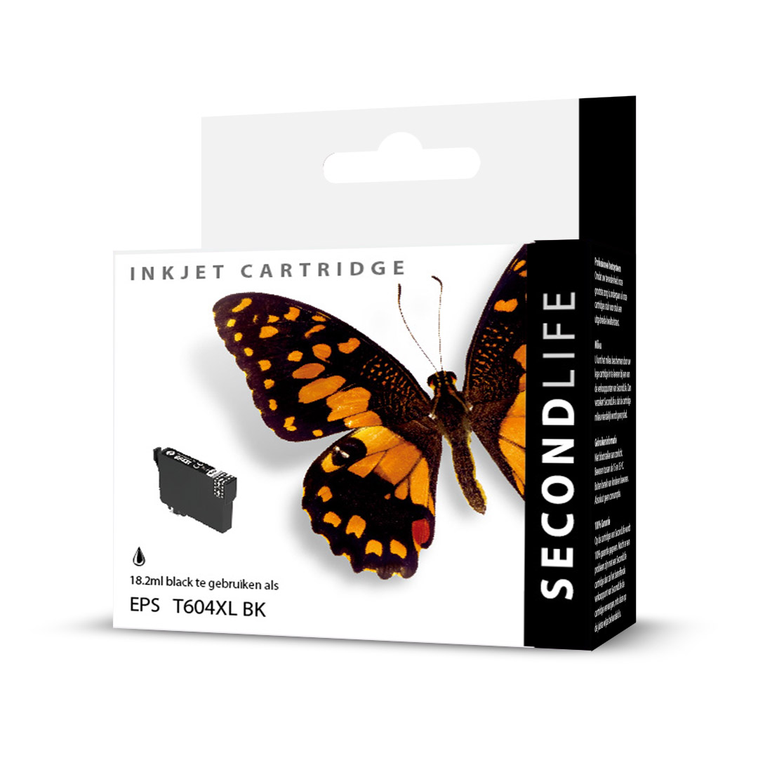 SecondLife - Epson 604 XL Black
