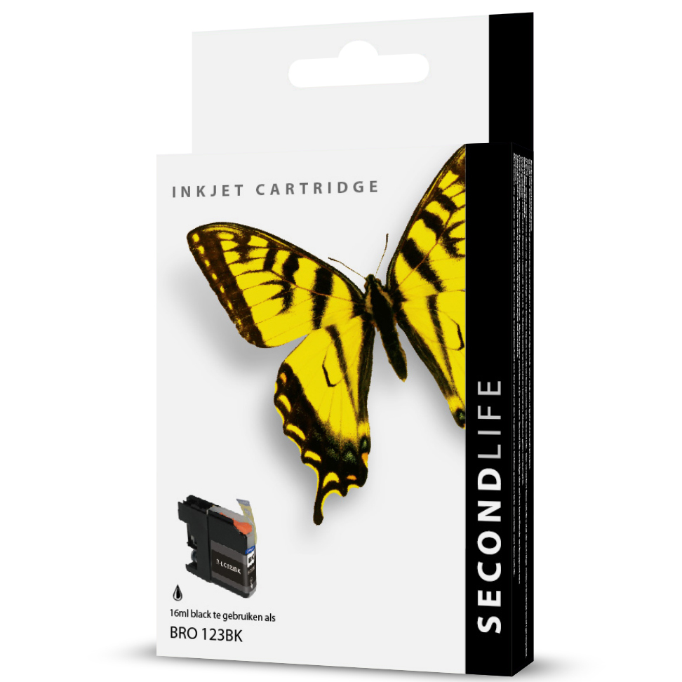 SecondLife - Brother LC 121 / 123 Black