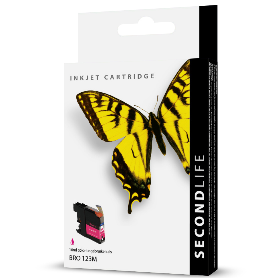 SecondLife - Brother LC 121 / 123 Magenta