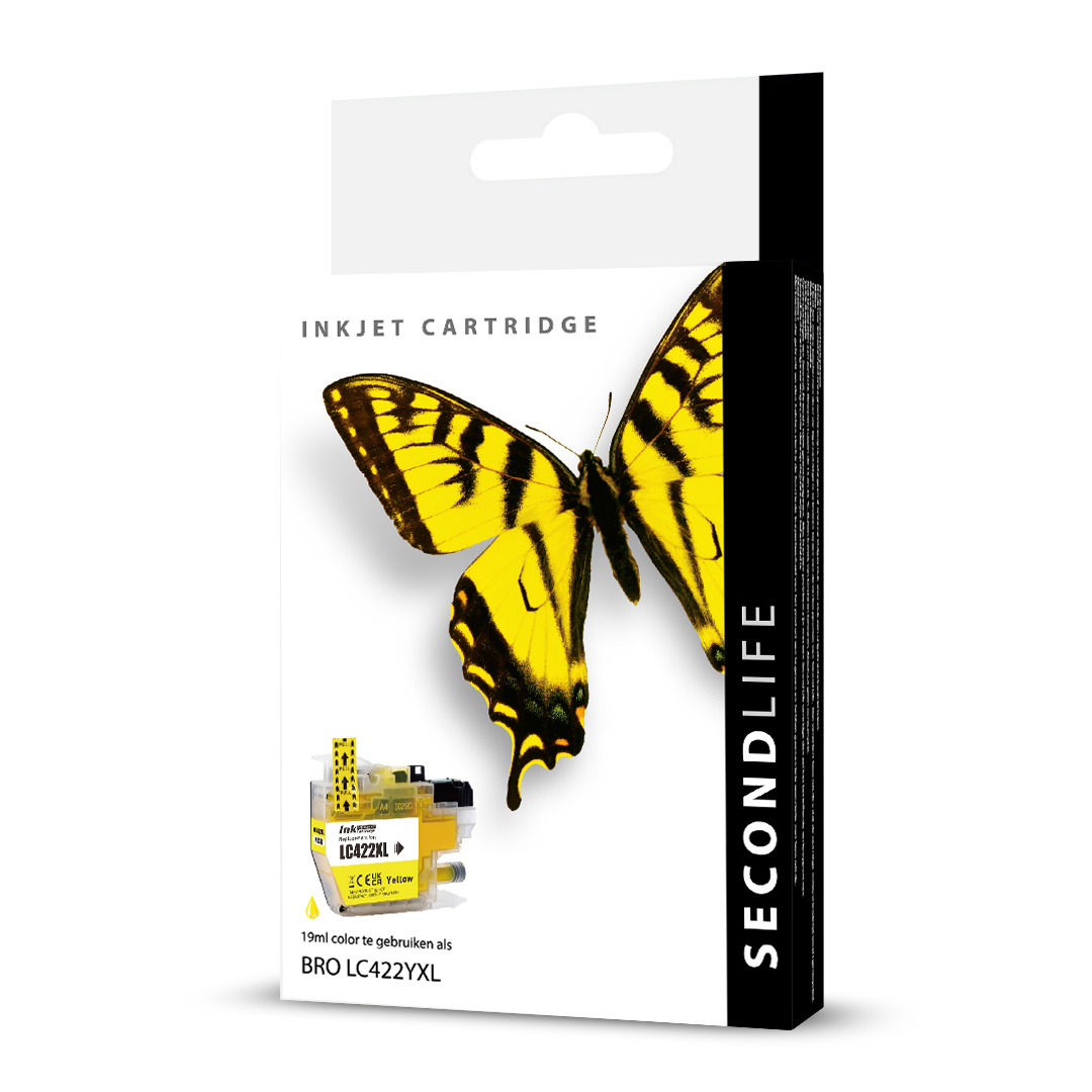 SecondLife - Brother LC 422 XL Yellow
