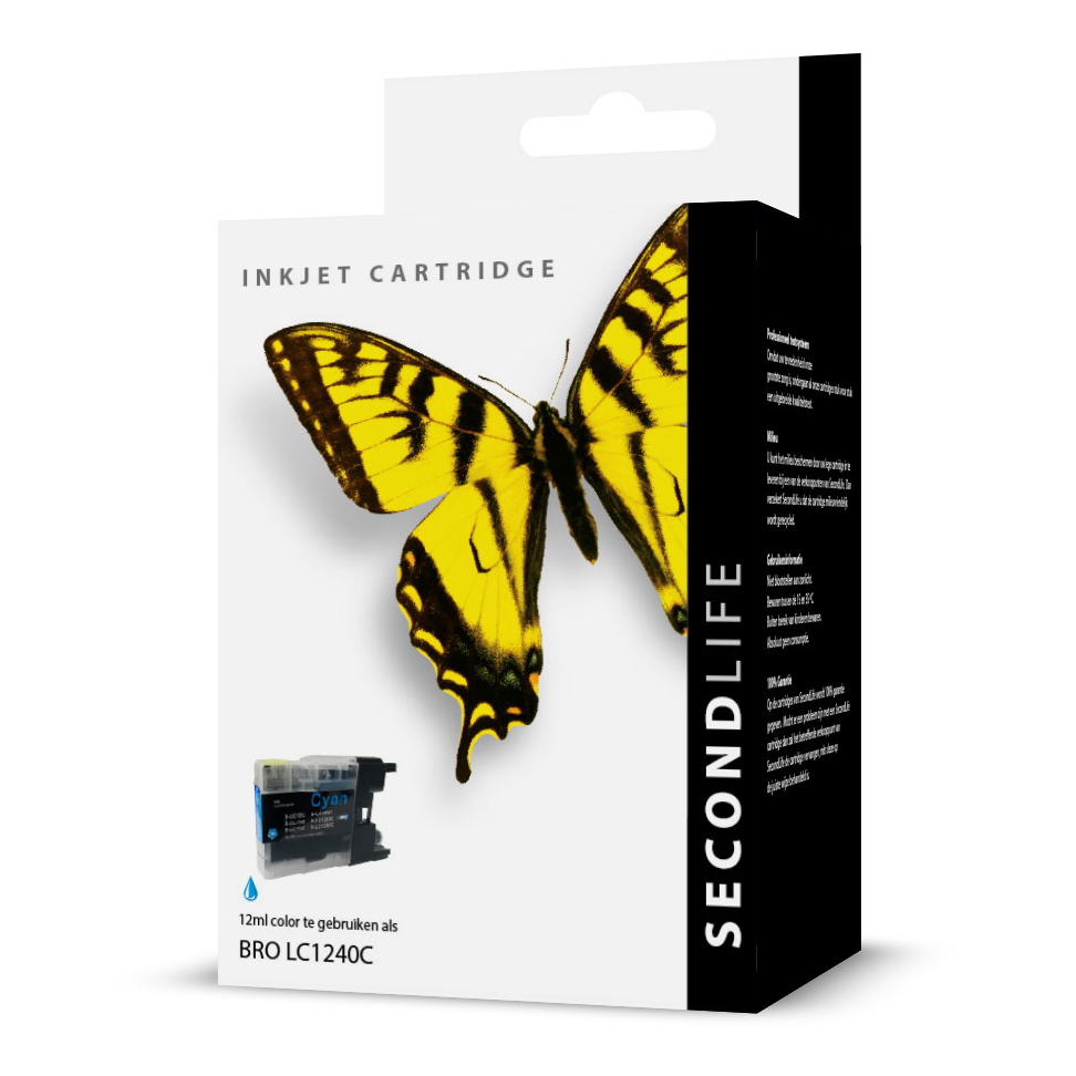 SecondLife - Brother LC 1220 / 1240 Cyan
