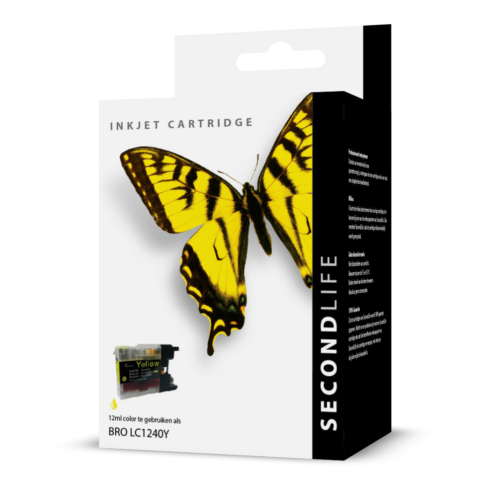 SecondLife - Brother LC 1220 / 1240 Yellow