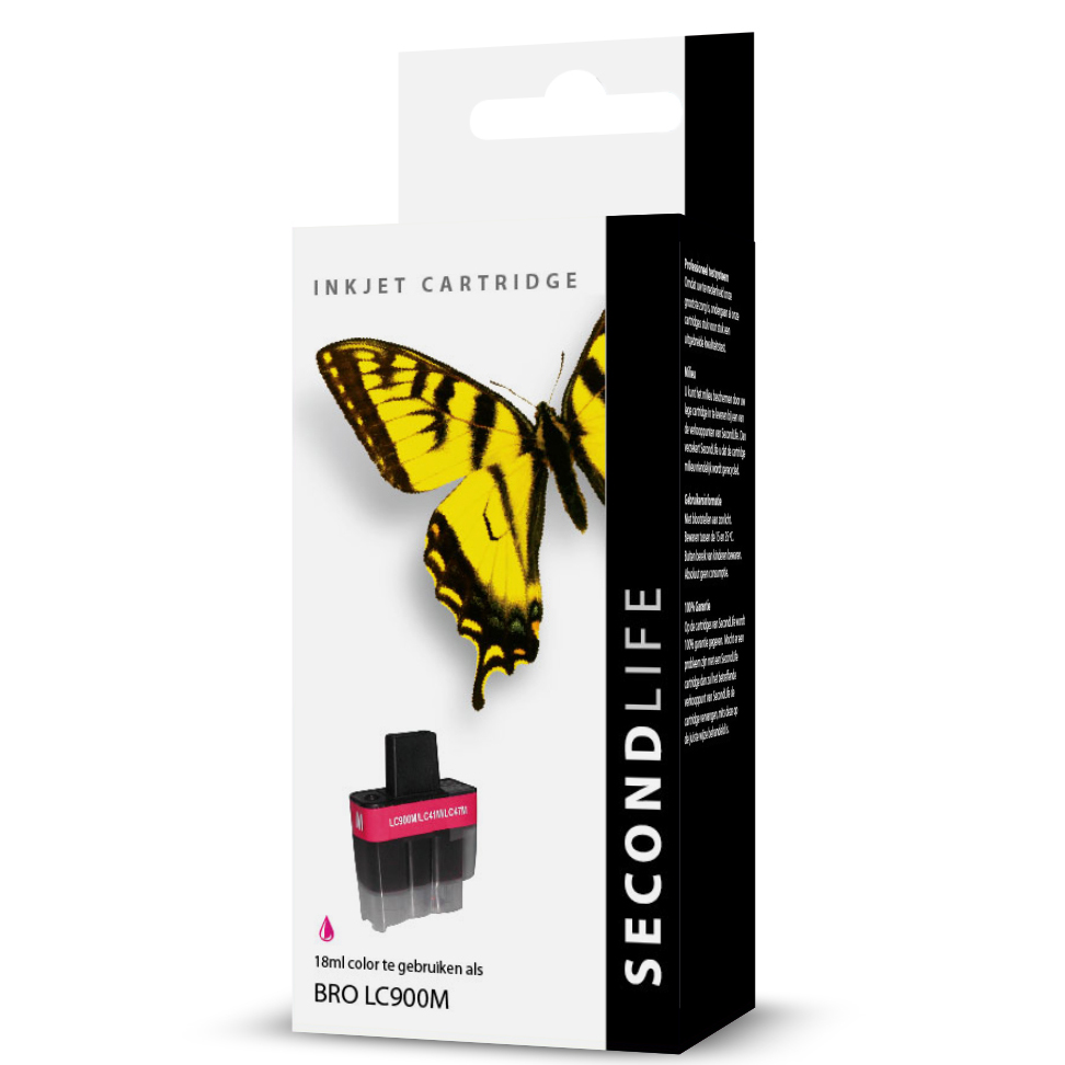 SecondLife - Brother LC 900 Magenta