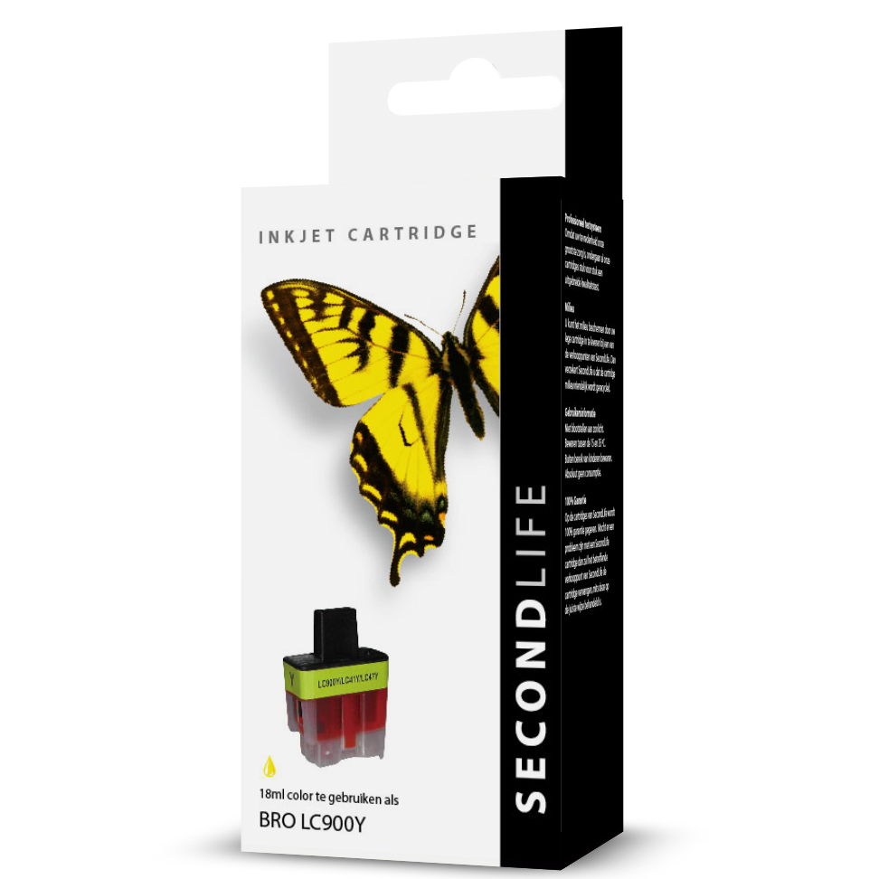 SecondLife - Brother LC 900 Yellow