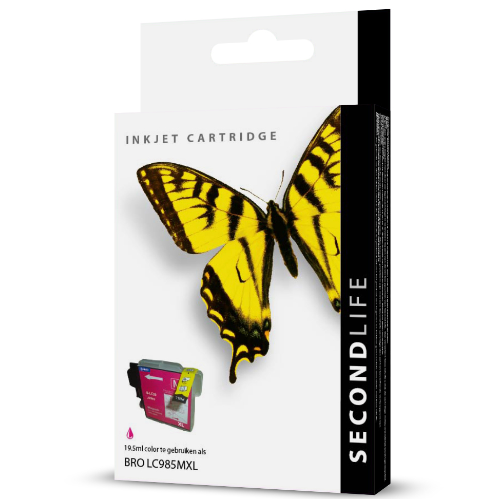 SecondLife - Brother LC 985 Magenta