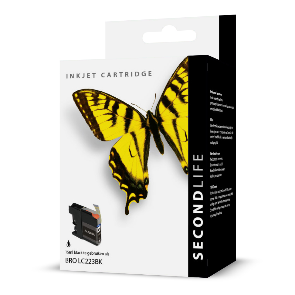 SecondLife - Brother LC 221 / 223 Black