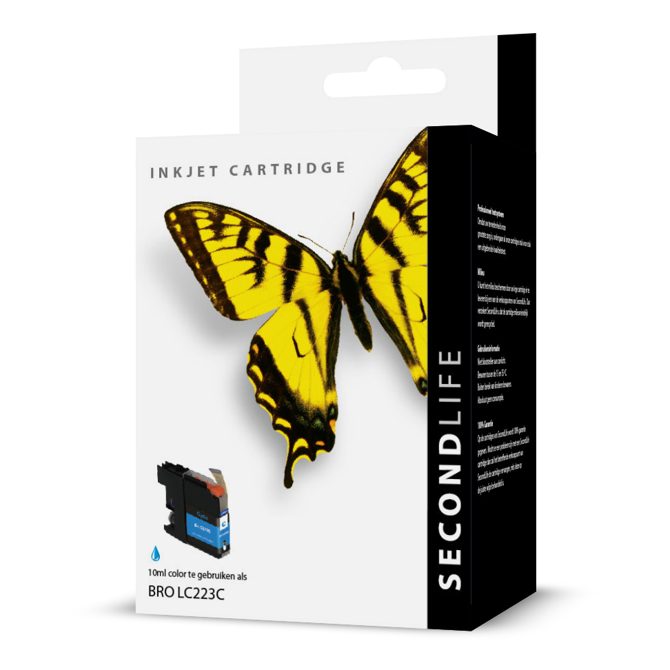 SecondLife - Brother LC 221 / 223 Cyan
