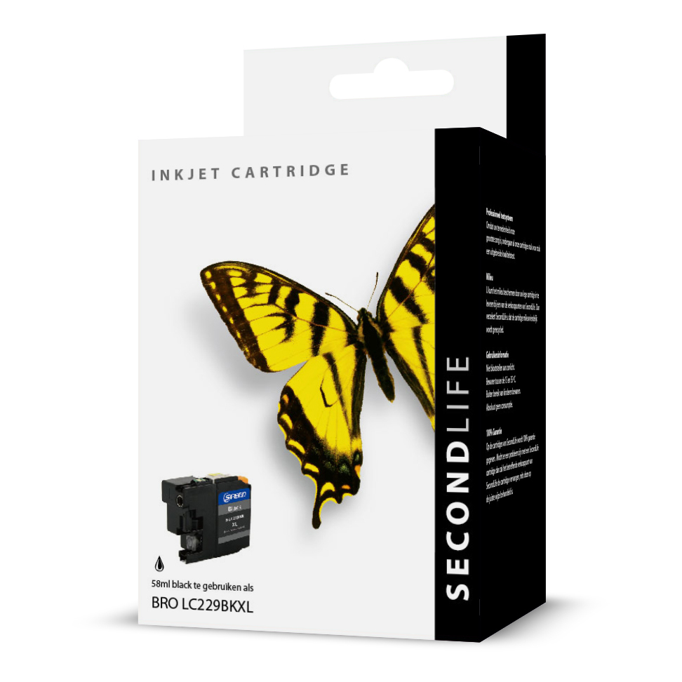 SecondLife - Brother LC 229 Black