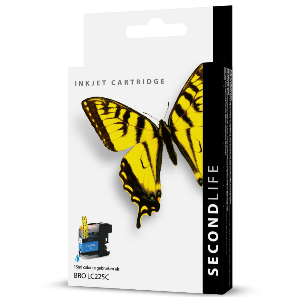 SecondLife - Brother LC 225 Cyan