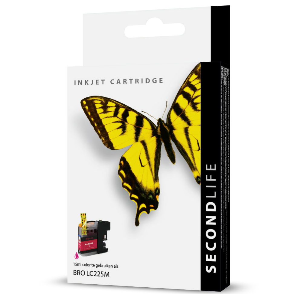 SecondLife - Brother LC 225 Magenta