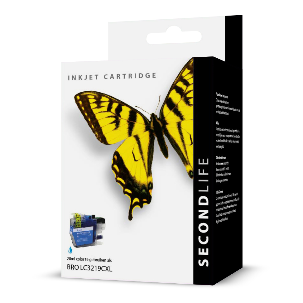 SecondLife - Brother LC 3217 / 3219 XL Cyan