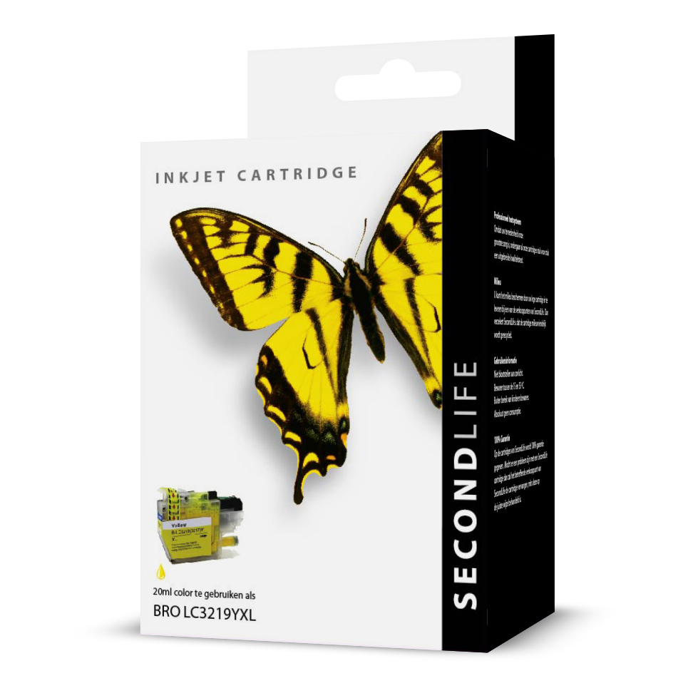 SecondLife - Brother LC 3217 / LC 3219 XL Yellow
