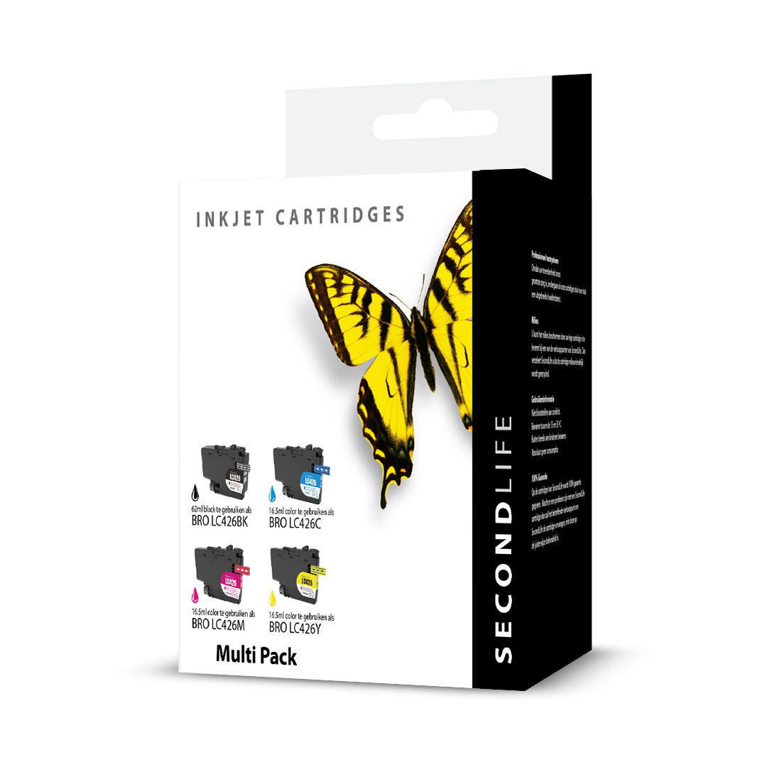 SecondLife - Multipack Brother LC 426 XL