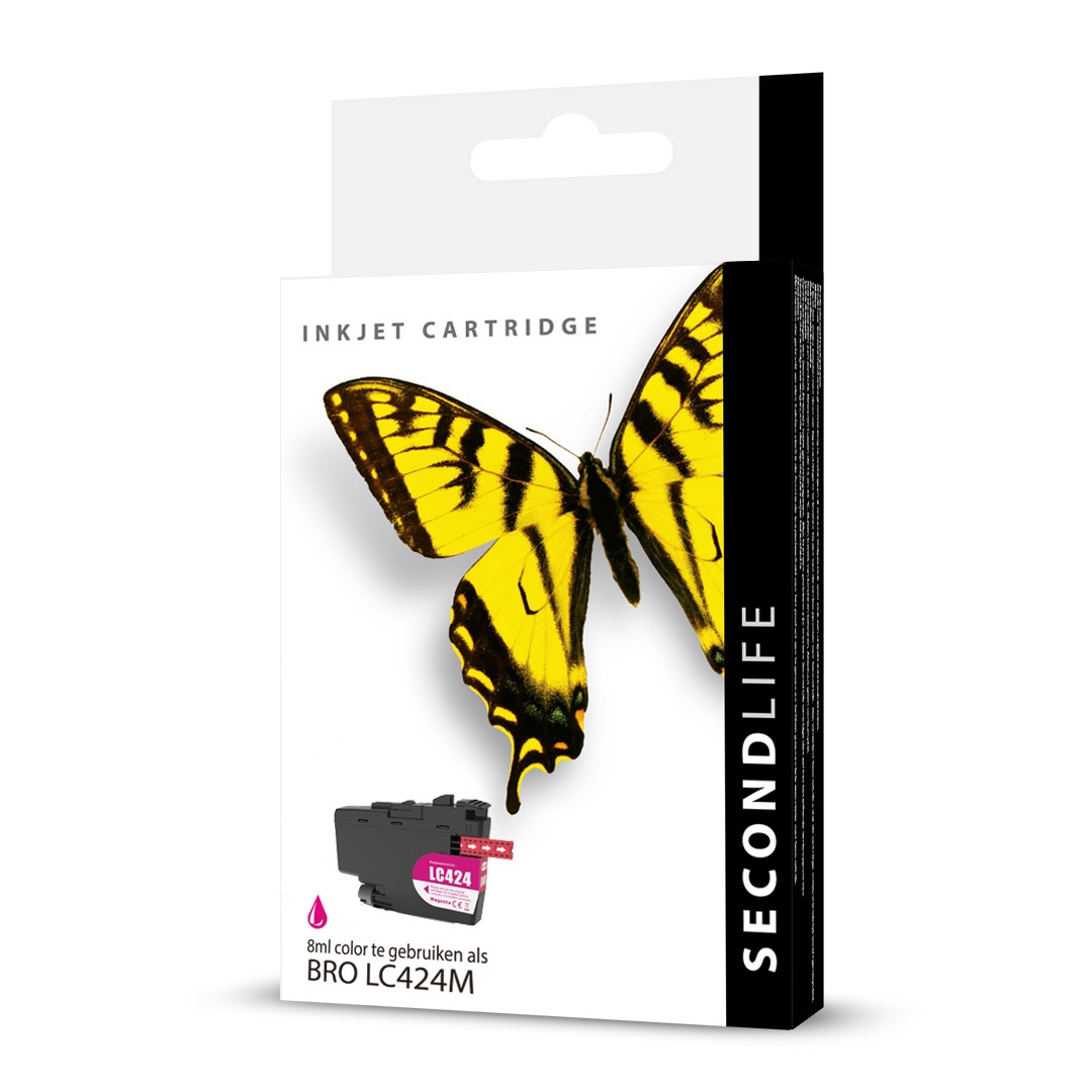 SecondLife - Brother LC 424 Magenta