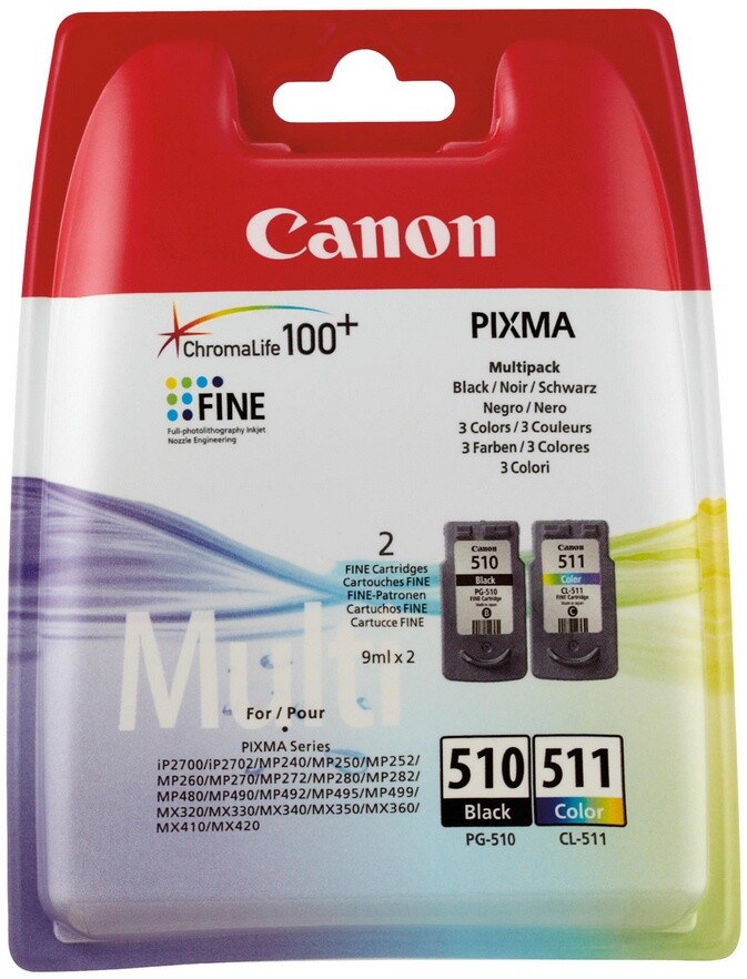 Original Canon Multipack PG 510 & CL 511
