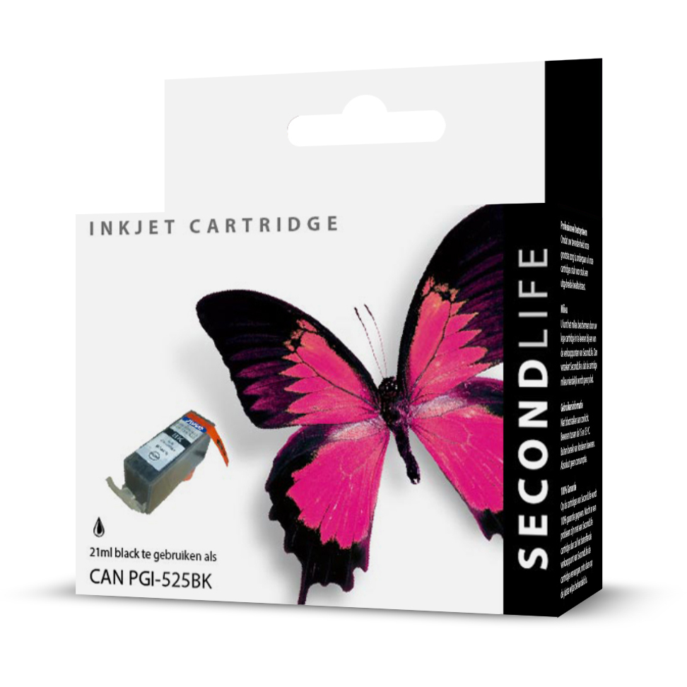 SecondLife - Canon PGI 525 Black