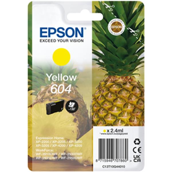 Original Epson 604 Yellow