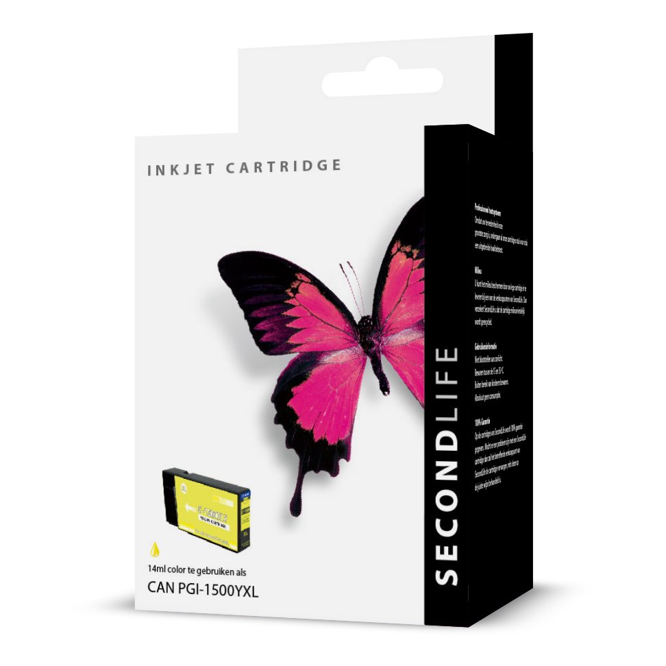 SecondLife - Canon PGI 1500 XL Yellow
