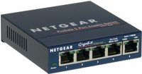 Netgear ProSAFE GS105 | Unmanaged Switch | 5 Poorten | Gigabit Ethernet (10/100/1000 Mbps) | Desktop
