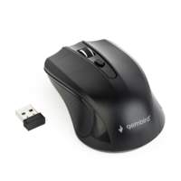 Gembird MUSW-4B-04 | Draadloze Muis | Links- en Rechtshandig | RF | 1600 DPI | Zwart