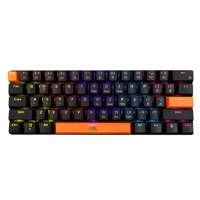 Baracuda DOLPHIN RGB 60% | Bedraad Gaming Toetsenbord | Red Switches | Anti-Ghosting | QWERTY | Zwart