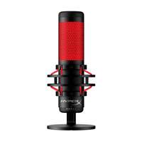 HyperX QuadCast | USB-microfoon | Rode verlichting | Voor pc en console | Zwart/Rood | Open Box