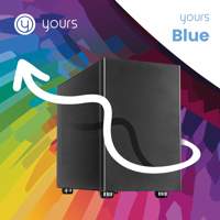 YOURS BLUE | Intel Core i3-14100 | 16GB RAM | 1TB SSD | HDMI | Windows 11 Professional | Small Form Factor Behuizing
