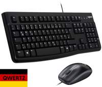 QWERTZ | Logitech MK120 | Bedrade Muis en Toetsenbordcombo | QWERTZ